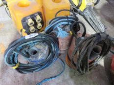 3 X 110VOLT SUBMERSIBLE WATER PUMPS.