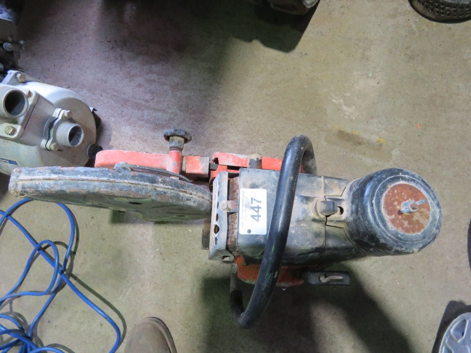 DOLMAR PETROL ENGINED CUT OFF SAW. - Image 2 of 3