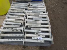 PALLET OF ADJUSTABLE LEG SUPPORTS, 30CM-45CM APPROX, 44NO IN TOTAL. THIS LOT IS SOLD UNDER THE A