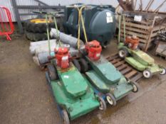 2 X HAYTER ROUGH CUT MOWERS. THIS LOT IS SOLD UNDER THE AUCTIONEERS MARGIN SCHEME, THEREFORE NO VAT