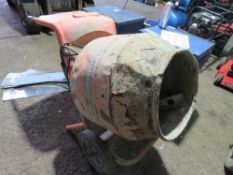 BELLE MINI CEMENT MIXER, 240VOLT POWERED.