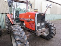 MASSEY FERGUSON 3080 4WD TRACTOR REG:H786 LFA (V5 TO APPLY FOR), 7165 REC HOURS. WHEN TESTED THIS M