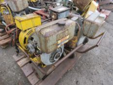 2 X MIGHTY MIDGET TYPE PETROL ENGINED WELDER UNITS. THIS LOT IS SOLD UNDER THE AUCTIONEERS MARGIN
