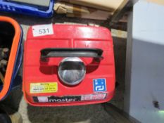 MASTER TG950 CAMPING GENERATOR. THIS LOT IS SOLD UNDER THE AUCTIONEERS MARGIN SCHEME, THEREFORE N