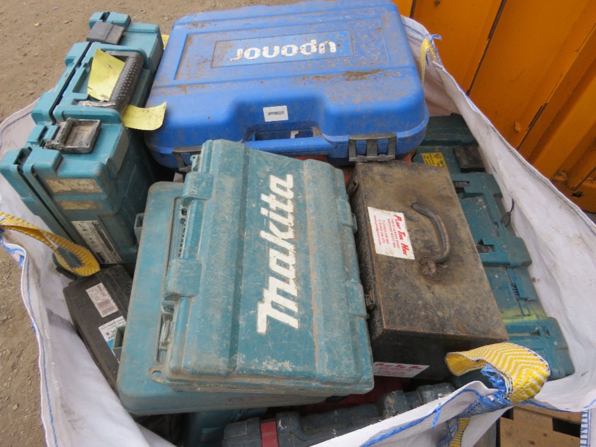 2 X BULK BAGS OF POWER TOOL BOXES, EMPTY. - Image 5 of 6
