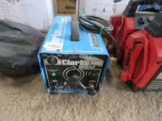 CLARKE 110VOLT POWERED ARC WELDER.