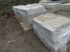 4 X PALLETS OF CONCRETE BLOCKS: 180NO IN TOTAL, 440MM X 210MM X 140MM APPROX. THIS LOT IS SOLD UN