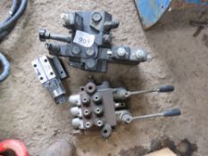 2 X HYDRAULIC VALVE BLOCKS PLUS A SOLENOID UNIT. THIS LOT IS SOLD UNDER THE AUCTIONEERS MARGIN SC