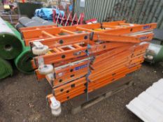 4 X CLOW GRP PODIUM FRAMES, APPEAR LITTLE USED. REQUIRE PLATFORMS. THIS LOT IS SOLD UNDER THE AUC