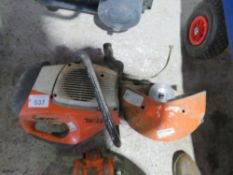 STIHL TS410 PETROL SAW.