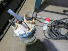 SUBMERSIBLE WATER PUMP, 3 PHASE POWERED. THIS LOT IS SOLD UNDER THE AUCTIONEERS MARGIN SCHEME, TH