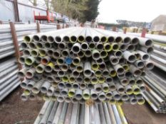 STILLAGE OF STEEL SCAFFOLD TUBES, 10FT LENGTH APPROX. 160NO IN TOTAL APPROX.