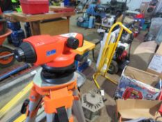 C4 SURVEY LEVEL WITH TRIPOD, APPEARS UNUSED. DIRECT FROM RETIRING BUILDER. THIS LOT IS SOLD