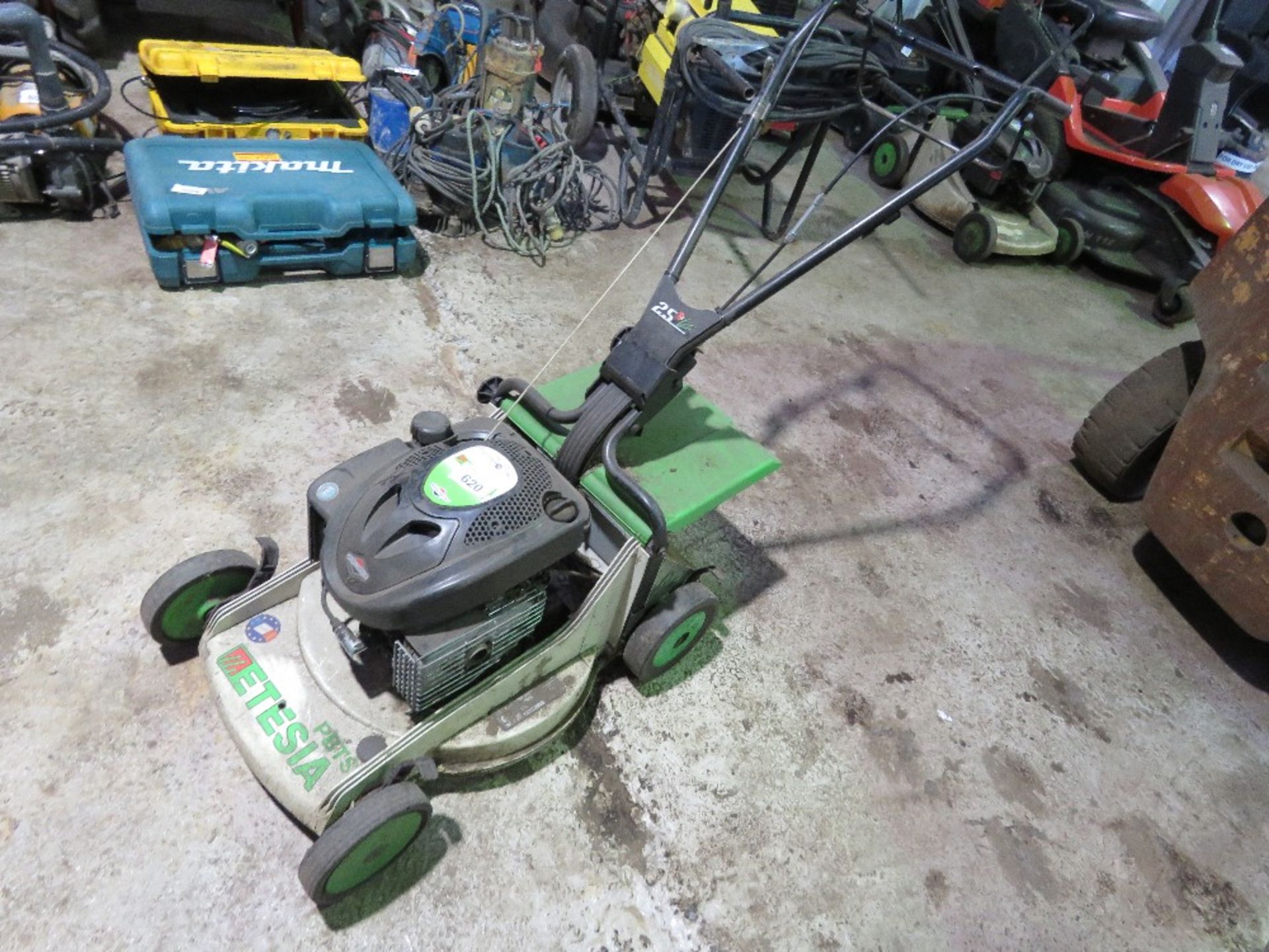ETESIA SELF DRIVE PETROL MOWER, NO BAG. THIS LOT IS SOLD UNDER THE AUCTIONEERS MARGIN SCHEME, THE - Image 2 of 3