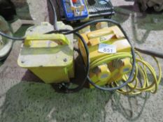 TRANSFORMER PLUS JUNCTION UNIT. DIRECT FROM RETIRING BUILDER. THIS LOT IS SOLD UNDER THE AU