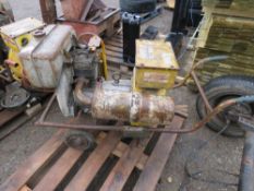 1 X MIGHTY MIDGET TYPE PETROL ENGINED WELDER UNIT. THIS LOT IS SOLD UNDER THE AUCTIONEERS MARGIN