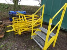 YELLOW STEP UNITS FOR PORTACABIN ETC.