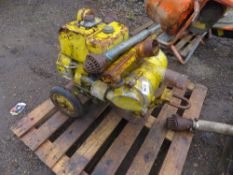 DIESEL ENGINED WATER PUMP. THIS LOT IS SOLD UNDER THE AUCTIONEERS MARGIN SCHEME, THEREFORE NO VAT