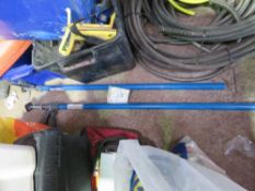 3 X BAGS PLUS 2 X BOXES OF ASSORTED CONSTRUCTION ITEMS. THIS LOT IS SOLD UNDER THE AUCTIONEERS