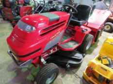 COUNTAX D1850 DIESEL ENGINED RIDE ON MOWER WITH REAR COLLECTOR AND ELECTRIC HEIGHT CONTROL. 292 REC
