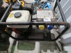 STEPHILL DUAL VOLTAGE PETROL GENERATOR. THIS LOT IS SOLD UNDER THE AUCTIONEERS MARGIN SCHEME, THE