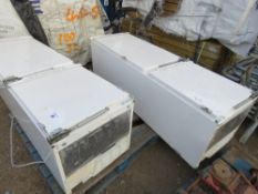 2 X BUILT IN FRIDGE FREEZER UNITS, SOURCED FROM COMPANY LIQUIDATION. THIS LOT IS SOLD UNDER THE A