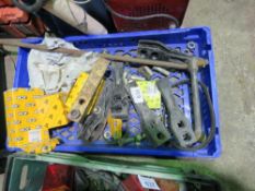 JCB SPARE PARTS PLUS BUCKET TEETH. OWNER RETIRING. THIS LOT IS SOLD UNDER THE AUCTIONEERS MARGIN