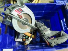 2 X CIRCULAR SAWS PLUS A RECIP SAW. OWNER RETIRING. THIS LOT IS SOLD UNDER THE AUCTIONEERS MARGIN