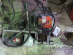 EVOLUTION 110VOLT POWERED MAGNETIC DRILL. THIS LOT IS SOLD UNDER THE AUCTIONEERS MARGIN SCHEME, T