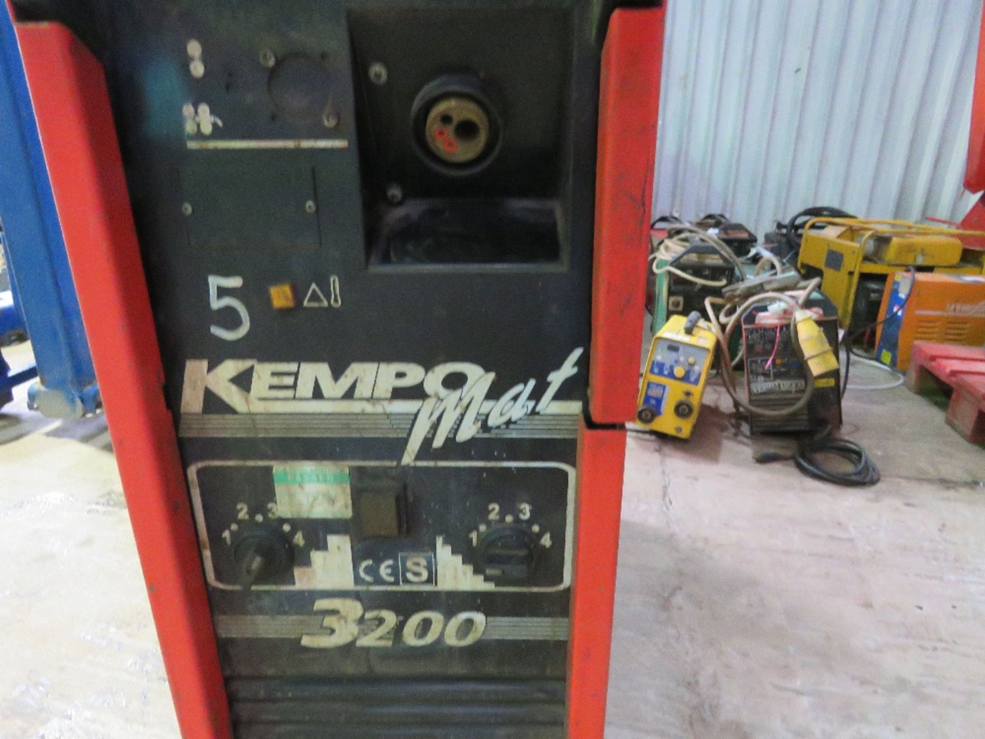 KEMPPI KEMPOMAT 3200 WELDER. DIRECT FROM LOCAL COMPANY. SURPLUS TO REQUIREMENTS. - Image 4 of 6