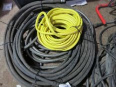 WATER HOSES PLUS PRESSURE WASHER HOSE. THIS LOT IS SOLD UNDER THE AUCTIONEERS MARGIN SCHEME, THE