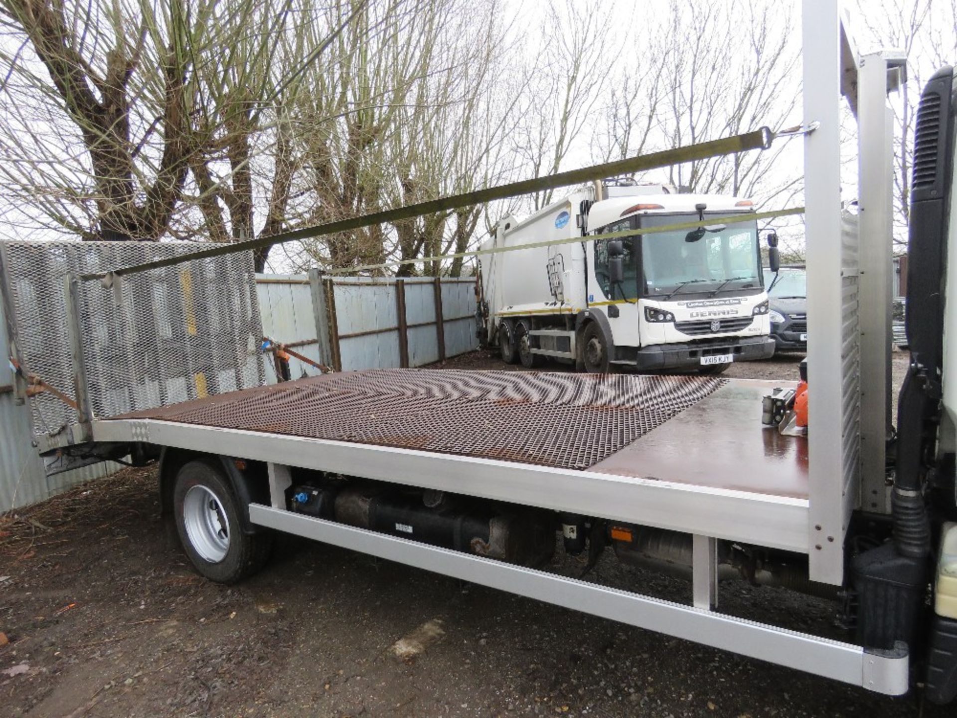 MITSUBISHI CANTER BEAVERTAIL PLANT LORRY REG: ND68 WRP EURO 6. 17FT BEAVERTAIL PLANT BODY WITH WINC - Image 11 of 14