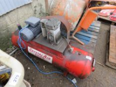 COMPRESSOR, 240VOLT POWERED. THIS LOT IS SOLD UNDER THE AUCTIONEERS MARGIN SCHEME, THEREFORE NO VAT