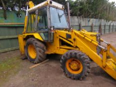 JCB 3CX SITEMASTER BACKHOE LOADER REG:F539 SDE. TYPE 3CX-4/34 SN:341428 WITH 4 IN 1 BUCKET PLUS