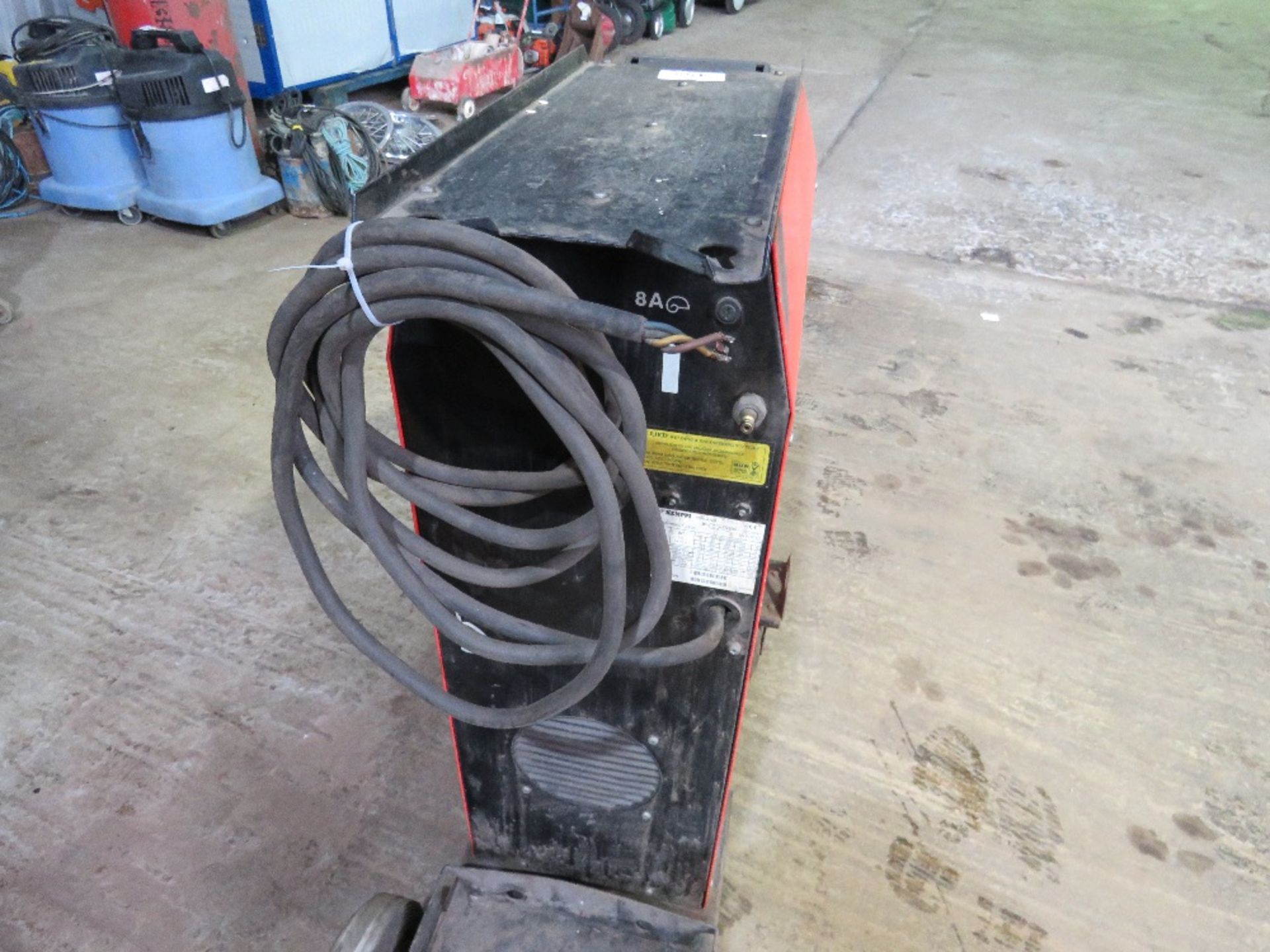 KEMPPI KEMPOMAT 3200 WELDER. DIRECT FROM LOCAL COMPANY. SURPLUS TO REQUIREMENTS. - Image 5 of 6