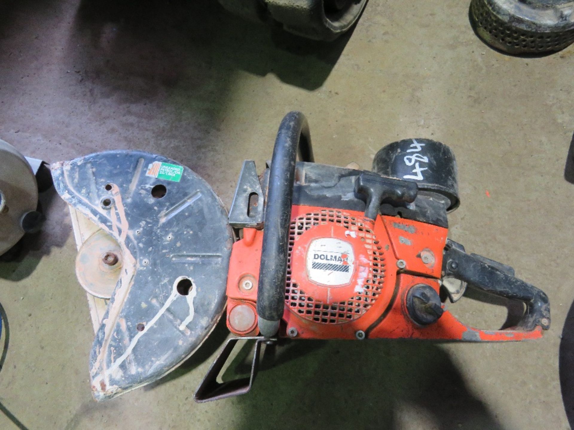 DOLMAR PETROL ENGINED CUT OFF SAW.