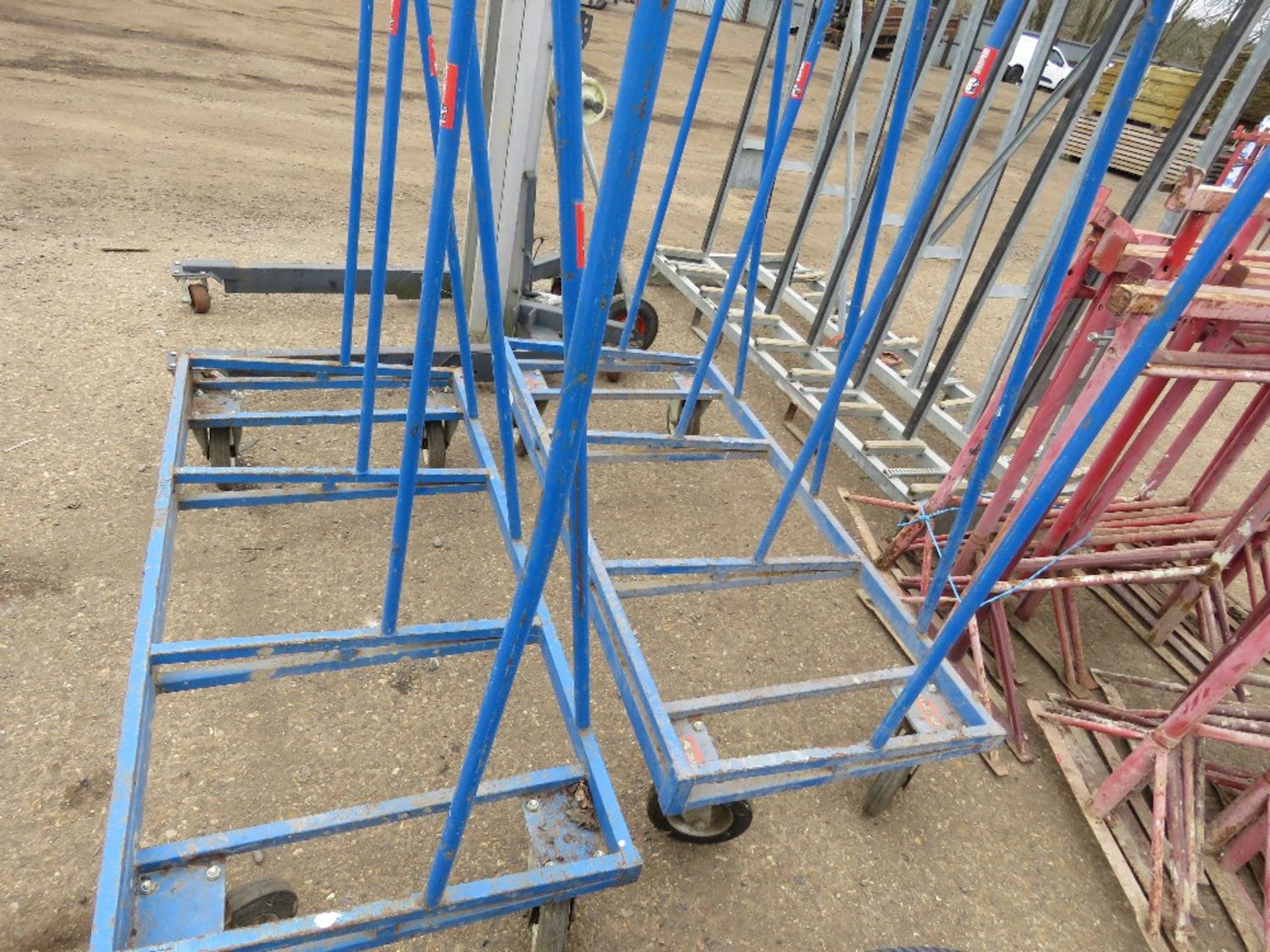 2 X PLASTER BOARD TROLLEYS. - Image 2 of 2