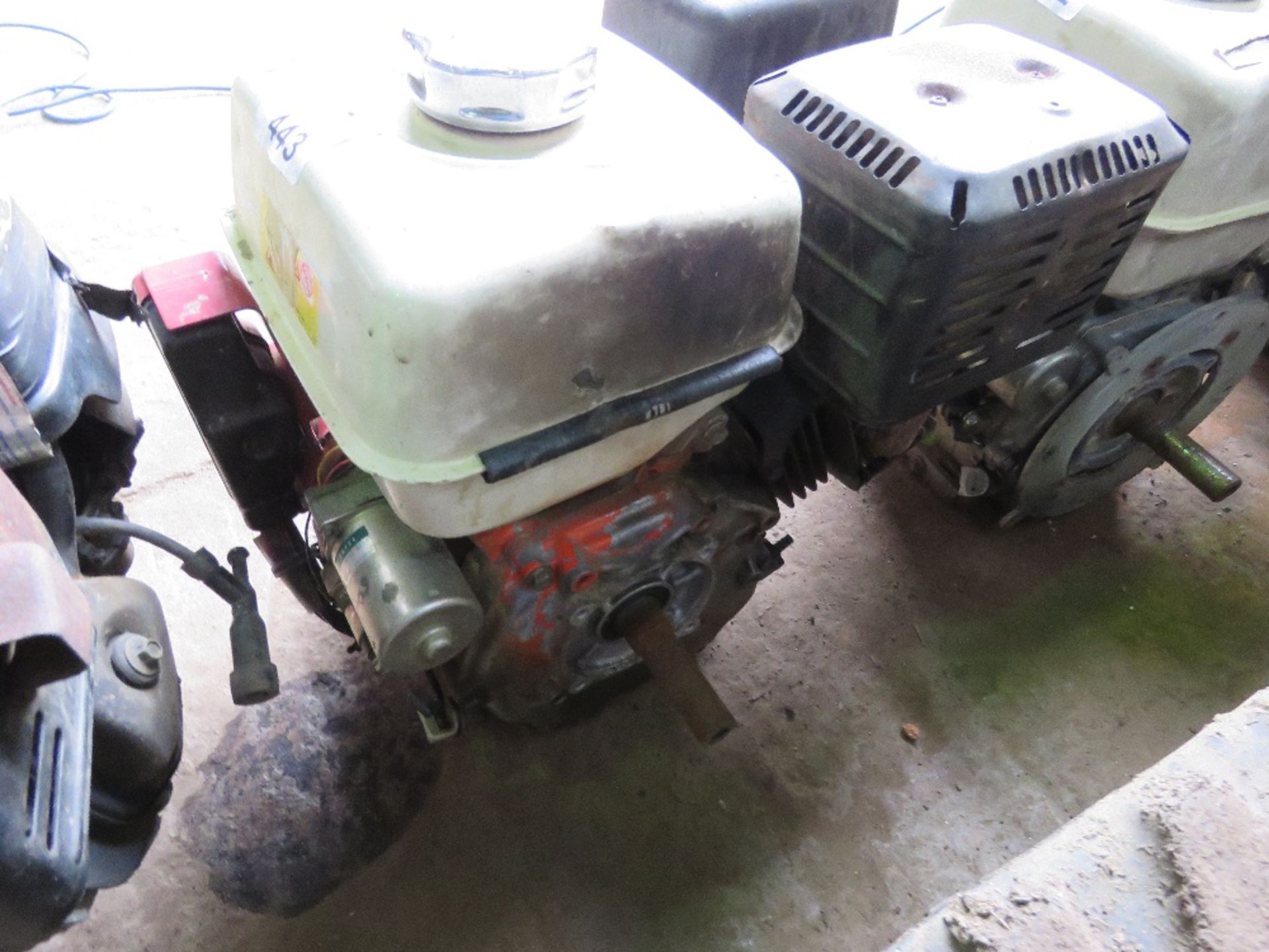 HONDA GX390 ELECTRIC START PETROL ENGINE, CONDITION UNKNOWN. - Image 3 of 3