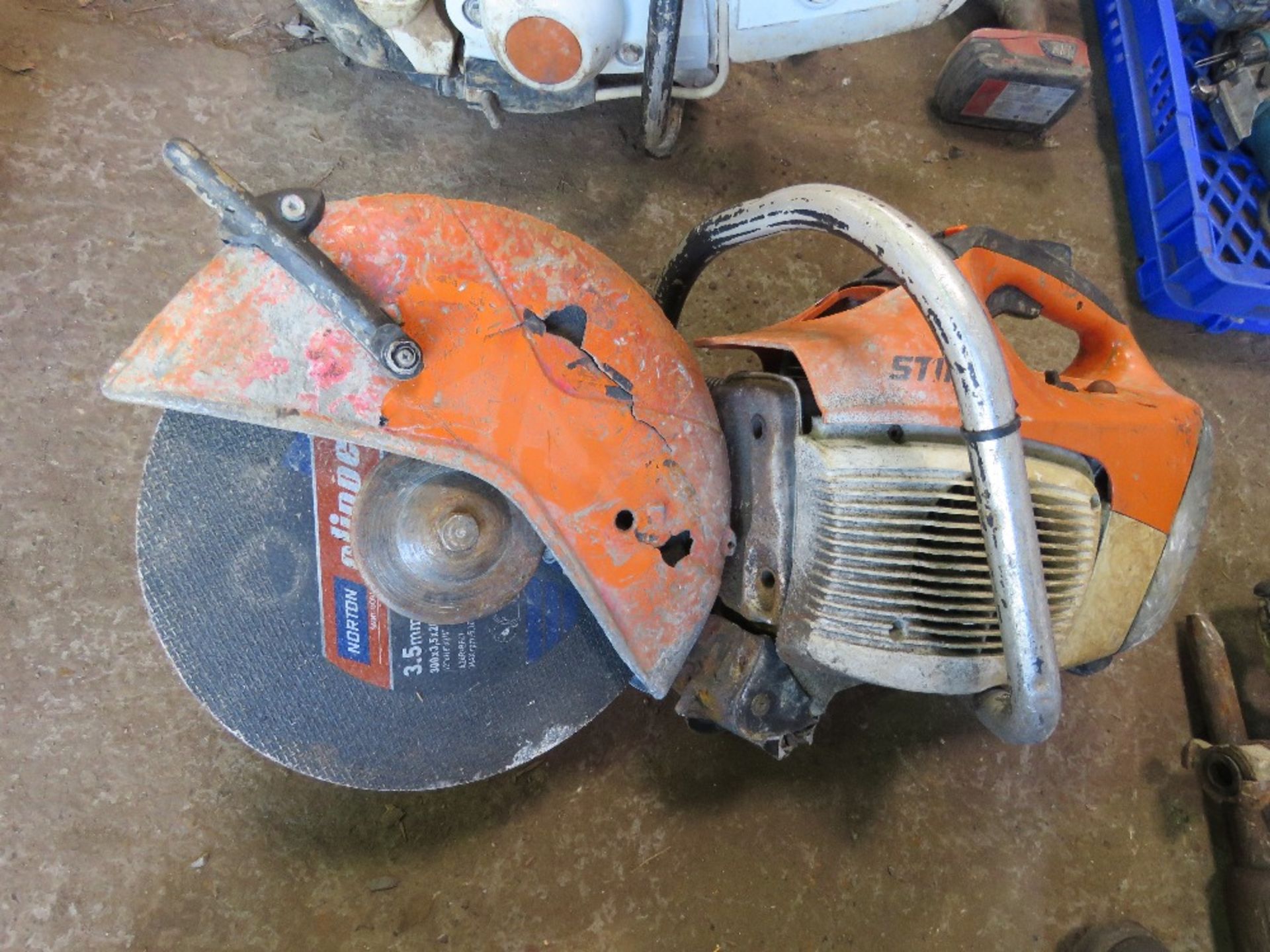 STIHL TS410TYPE PETROL CUT OFF SAW. - Image 2 of 2