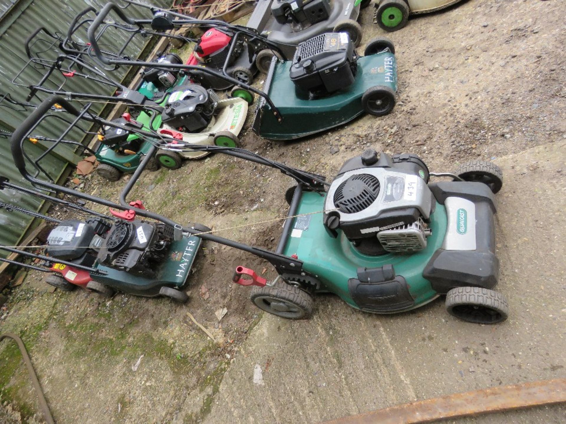 QUALCAST SELF DRIVE LAWNMOWER, NO COLLECTOR. THIS LOT IS SOLD UNDER THE AUCTIONEERS MARGIN SCHEM - Image 2 of 3