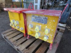 2 X LARGE SITE TRANSFORMERS. THIS LOT IS SOLD UNDER THE AUCTIONEERS MARGIN SCHEME, THEREFORE NO V