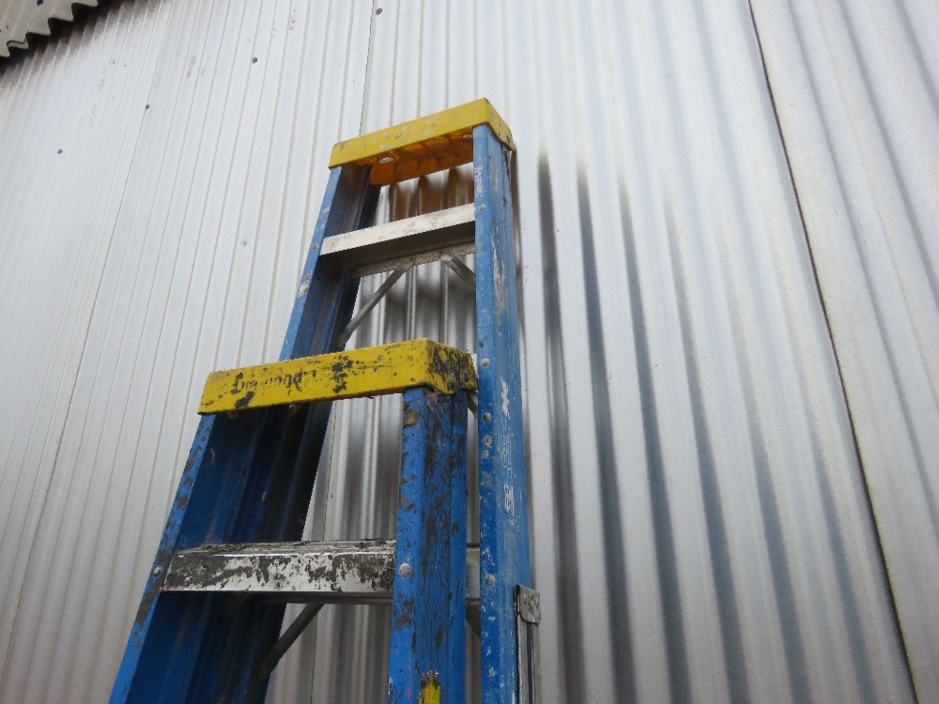 2 X GRP STEP LADDERS. - Image 3 of 5