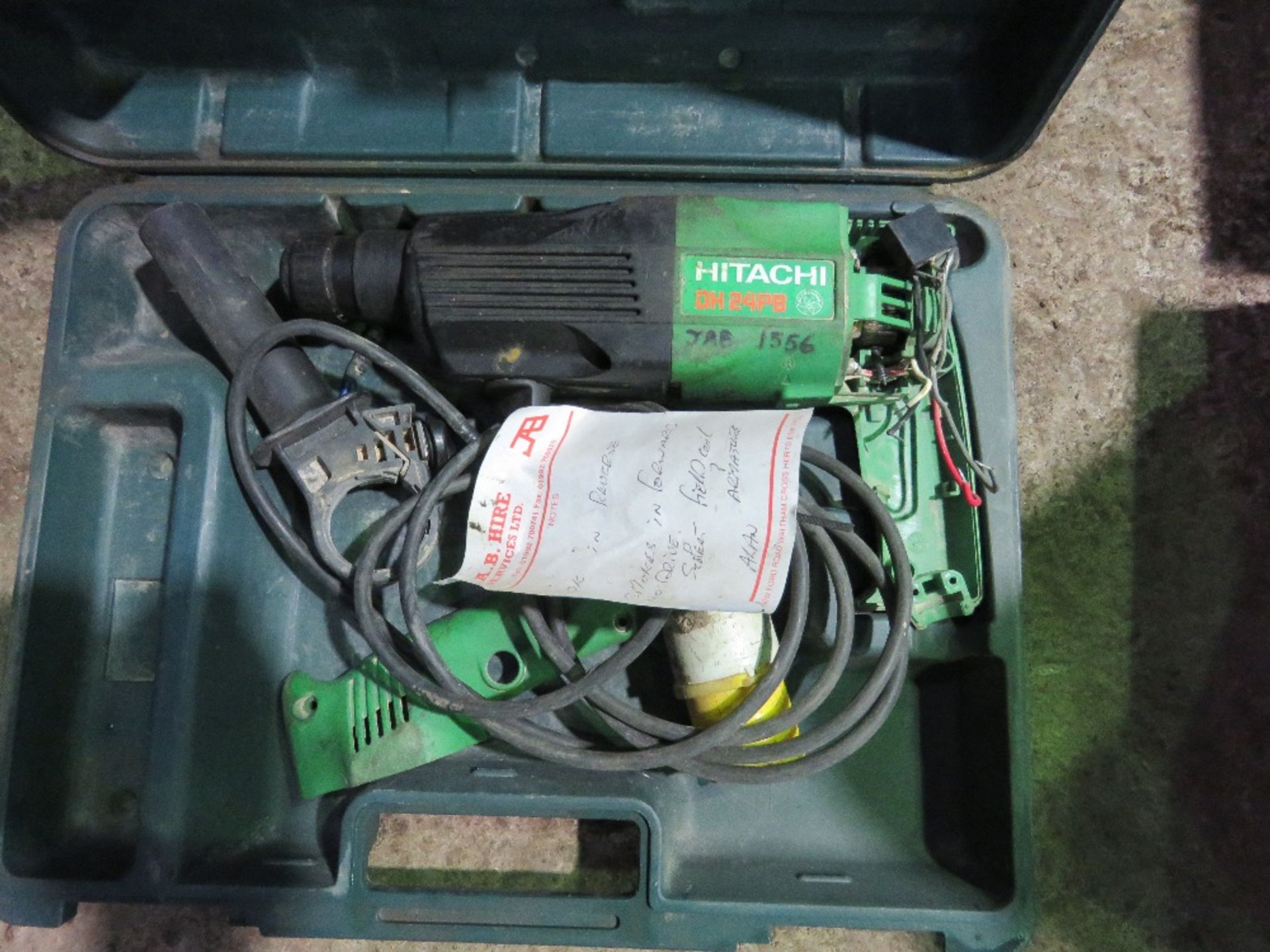 4 X HITACHI POWER TOOLS, MAY BE INCOMPLETE. - Image 4 of 4