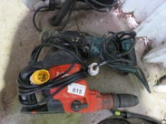 HILTI TE76 BREAKER DRILL PLUS A MAKITA RECIP SAW, 110VOLT. THIS LOT IS SOLD UNDER THE AUCTIONEERS