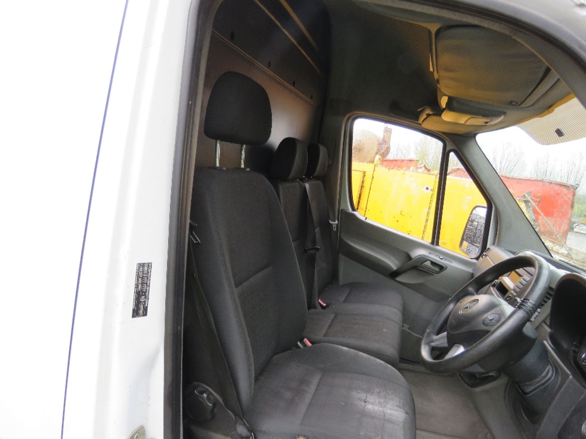 MERCEDES SPRINTER 313CDI LWB PANEL VAN REG:SF66 XZA. EURO 6 EMMISSIONS COMPLIANT. WITH V5 AND MOT UN - Image 7 of 13