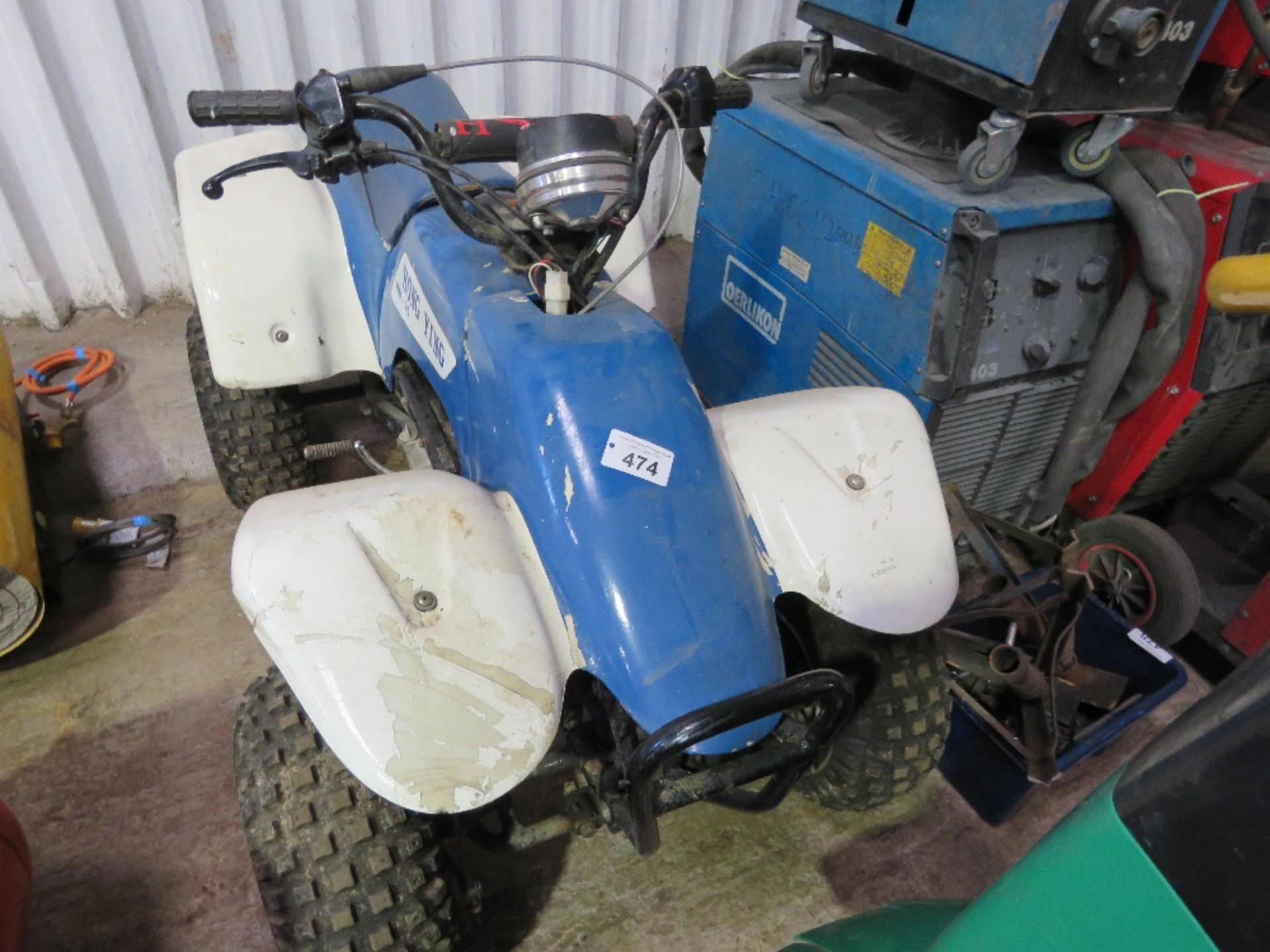 PETROL ENGINED 2WD QUAD BIKE, WHEN TESTED WAS SEEN TO RUN AND DRIVE..UNUSED FOR SOME TIME SO WOULD B - Image 2 of 8