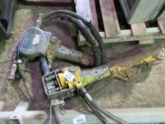 2NO ATLAS COPCO HYDRAULIC BREAKER GUNS. THIS LOT IS SOLD UNDER THE AUCTIONEERS MARGIN SCHEME, THE