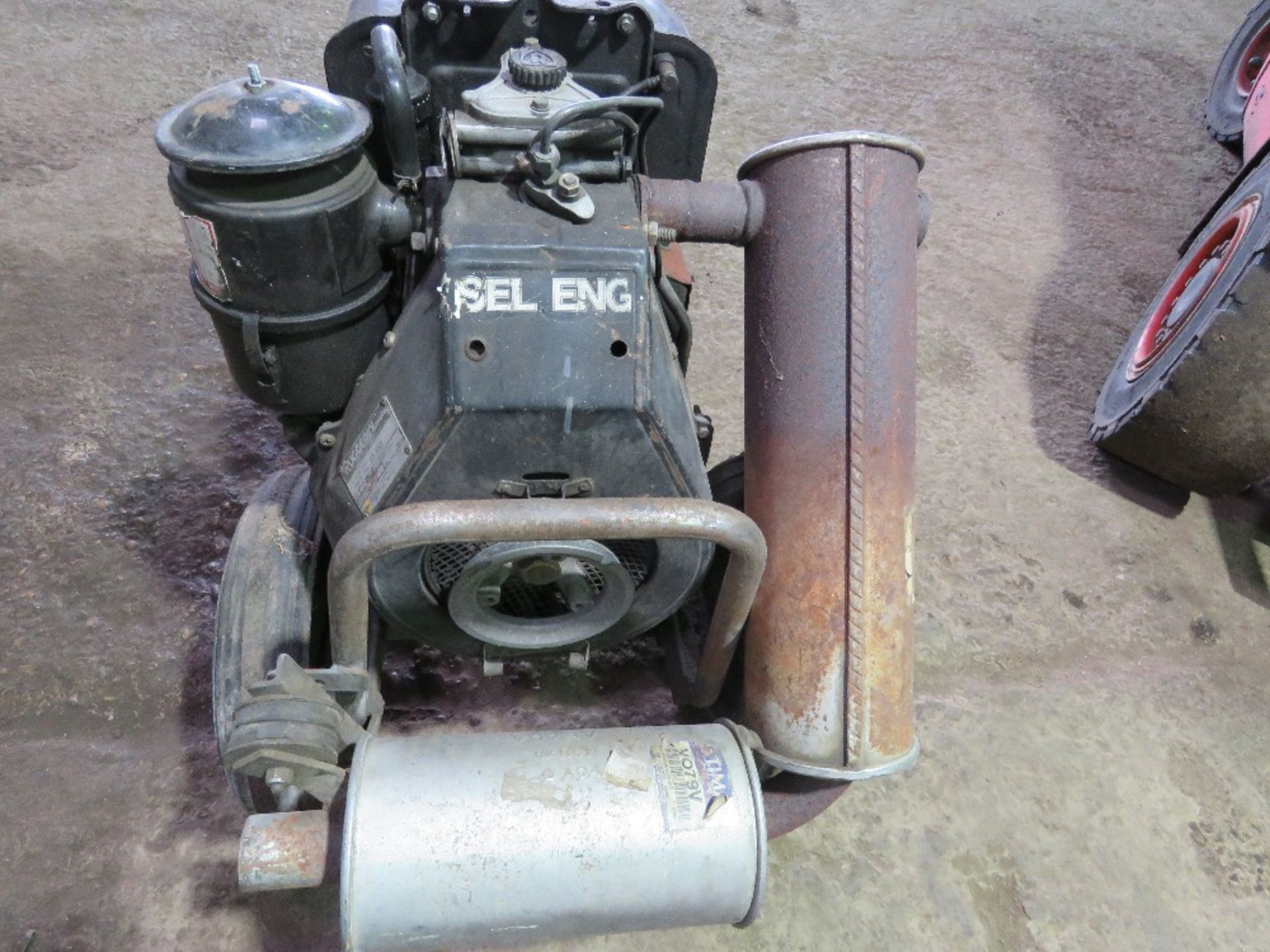 RUGGERINI DIESEL WELDING BARROW WITH LEADS. - Image 6 of 8