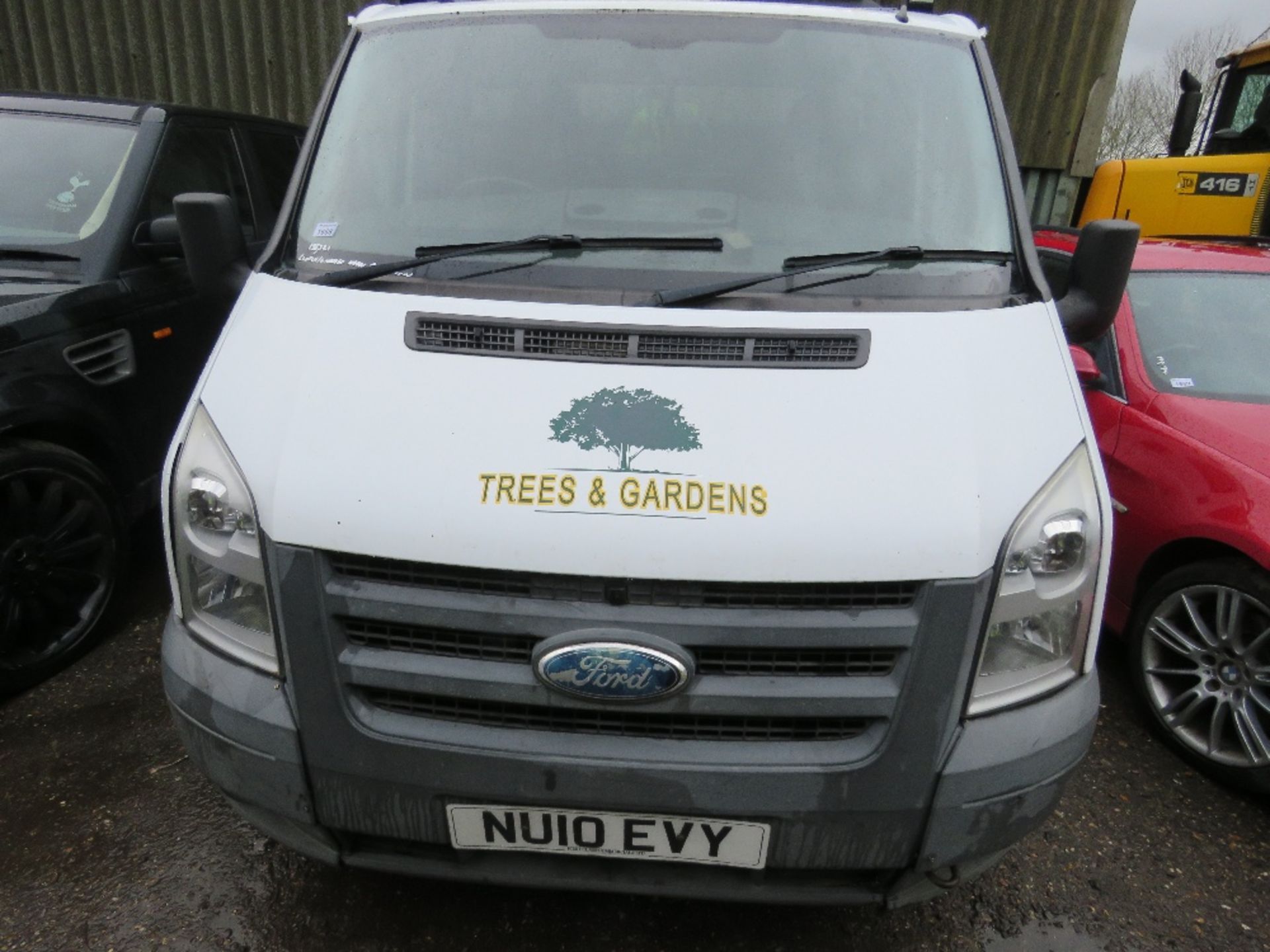FORD TRANSIT TIPPER TRUCK REG:NU10 EVY WITH V5. MOT UNTIL FEBRUARY 2024. WHEN TESTED WAS SEEN TO DRI - Image 2 of 10