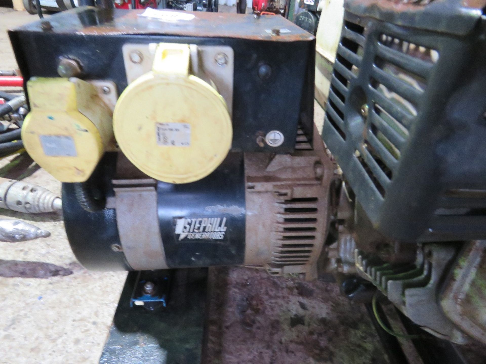 STEPHILL PETROL ENGINED GENERATOR. THIS LOT IS SOLD UNDER THE AUCTIONEERS MARGIN SCHEME, THEREFO - Image 3 of 5